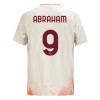 Maillot de Supporter AS Roma Abraham 9 Extérieur 2024-25 Pour Homme